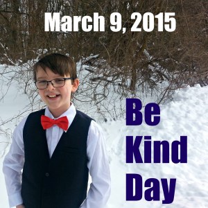 This image was shared on the Colin's Friends Facebook page, featuring Colin wearing his bow tie.